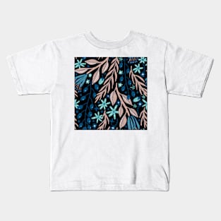 flower and leaves Kids T-Shirt